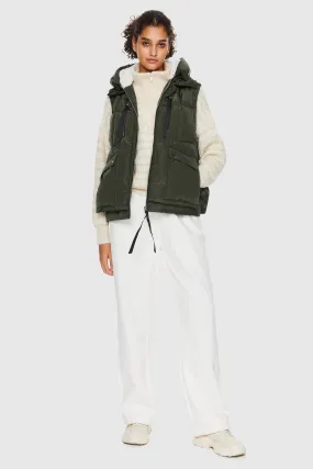 092 Classics Casual Cropped Winter Down Vest