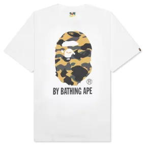 1st Camo by Bathing Ape Tee - White/Yellow