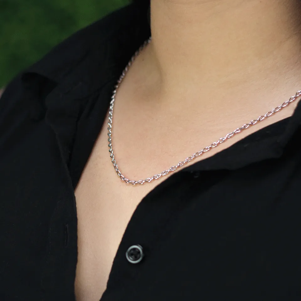 2.8MM Eight Chain Necklace