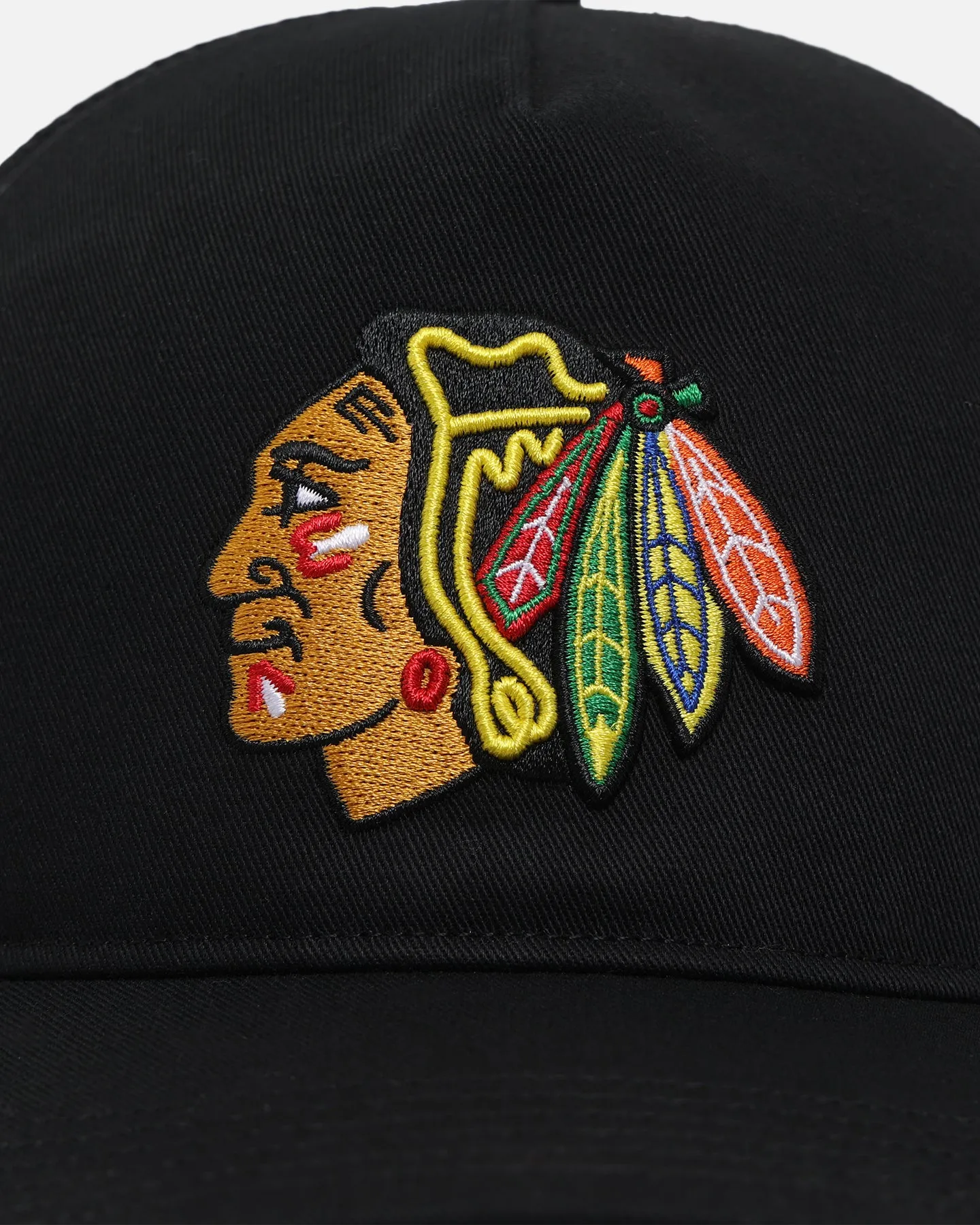 47 Brand Chicago Blackhawk Mesh '47 Hitch Trucker Snapback Black/Team