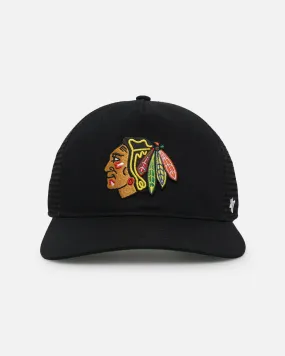 47 Brand Chicago Blackhawk Mesh '47 Hitch Trucker Snapback Black/Team