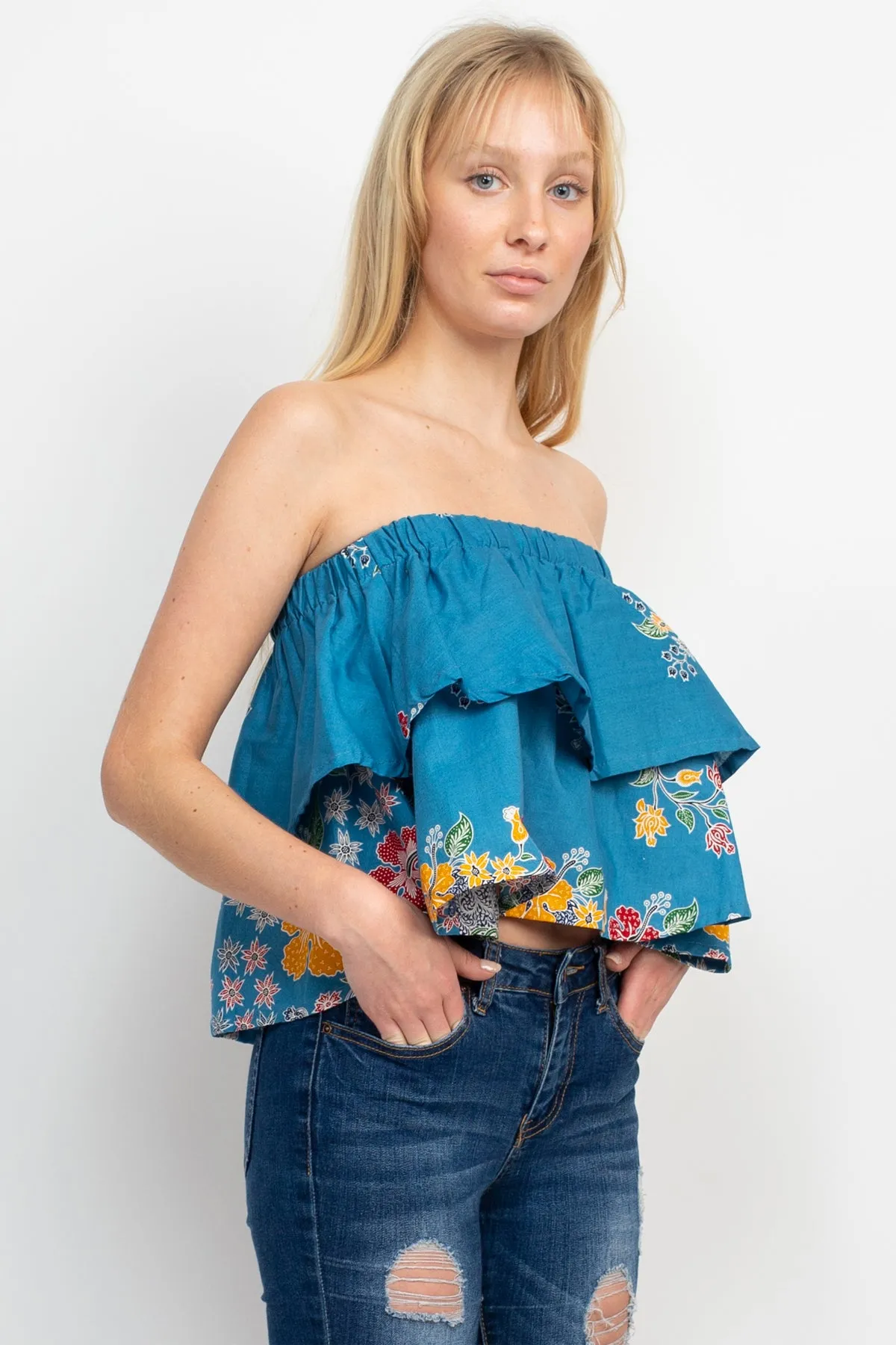 Aloha Bali Strapless Crop