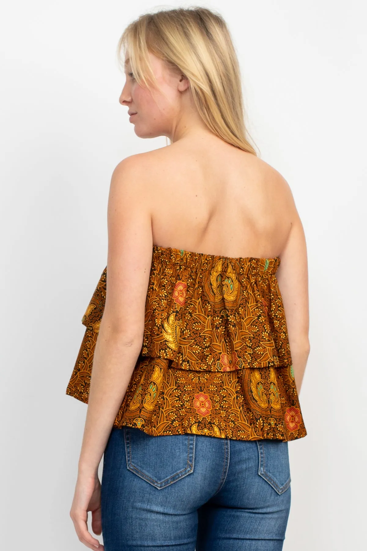 Aloha Bali Strapless Crop