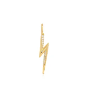 Ania Haie Gold Lightning Charm