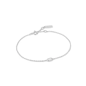 Ania Haie  Sparkle Emblem Chain Bracelet