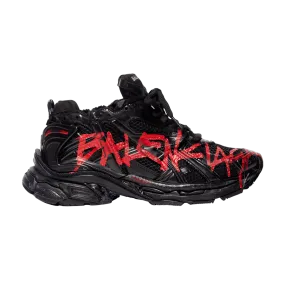 Balenciaga Runner Sneaker 'Graffiti - Black Red'