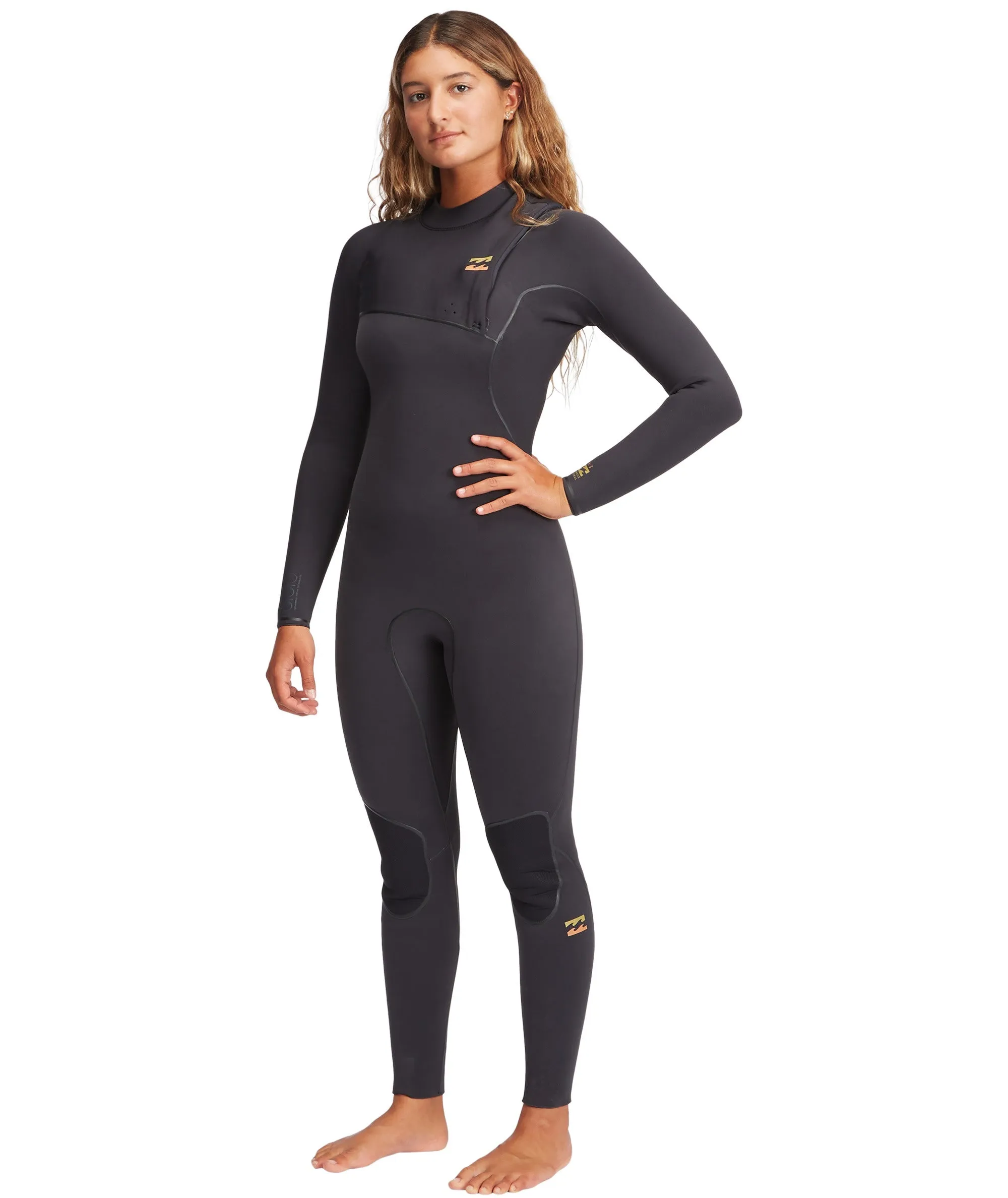 Billabong 3 /2 Furnace Natural Zipperless Womens Steamer Wetsuit