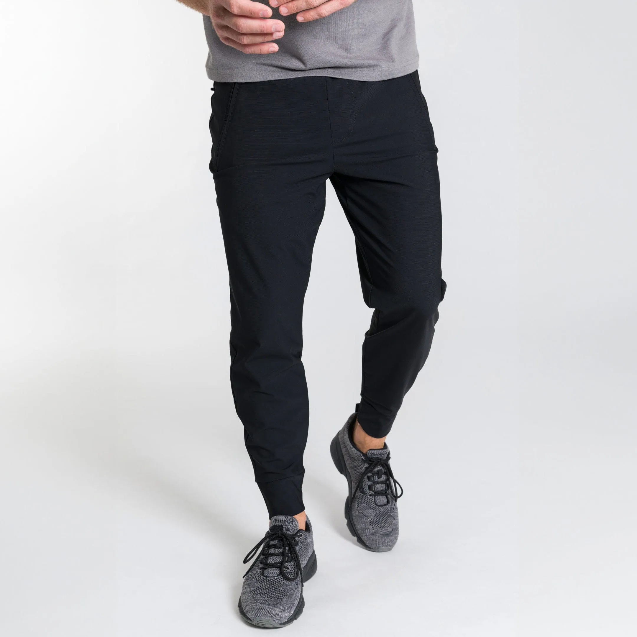 Black Hybrid Jogger