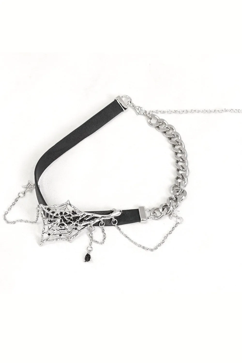 Black Window Chain Choker