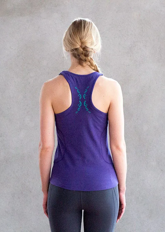 Bow Back Racer Tank