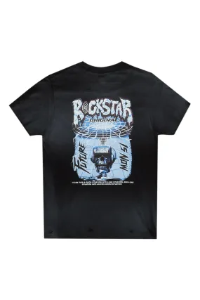 Boys Gorka Black Graphic T-Shirt