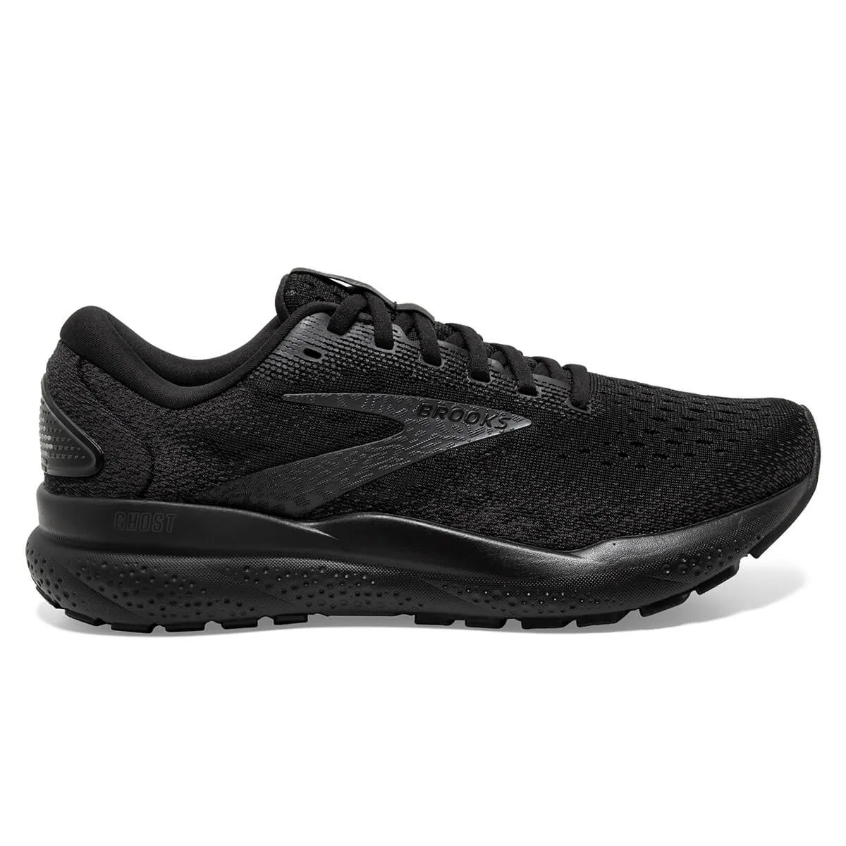 Brooks Ghost 16 Mens | Black/black/ebony