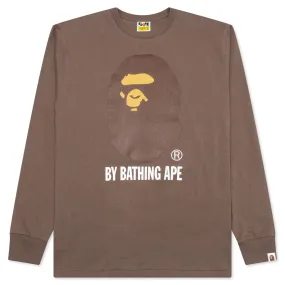 By Bathing Ape L/S Tee - Brown