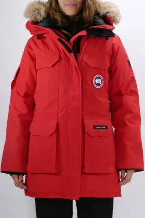 Canada Goose Womens Down *Parka Expedition - Red