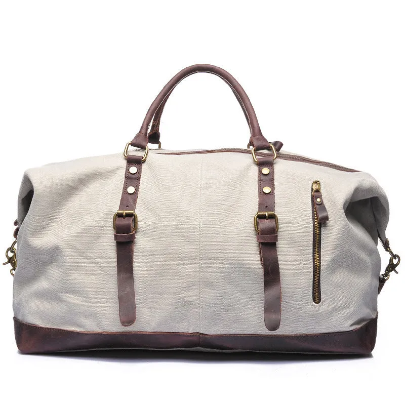 Canvas Travel Bags Vintage Duffle Bags Travel Handbags Shoulder Duffel Bags Mens Holdall Christmas Gifts