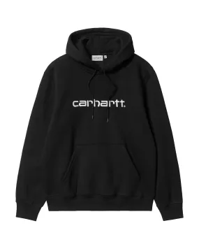 Carhartt Wip Hooded Carhartt Sweat Black