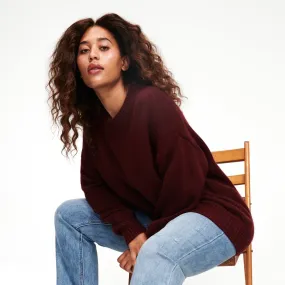 Cashmere Oversized Crewneck Sweater