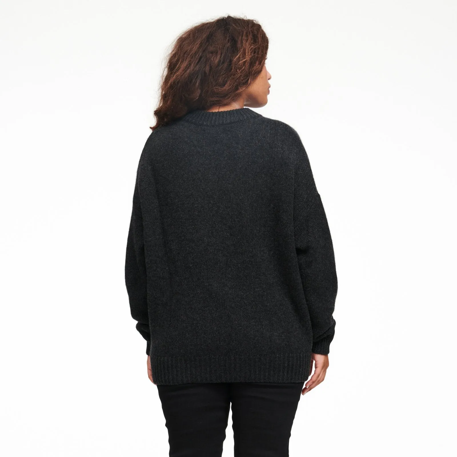 Cashmere Oversized Crewneck Sweater