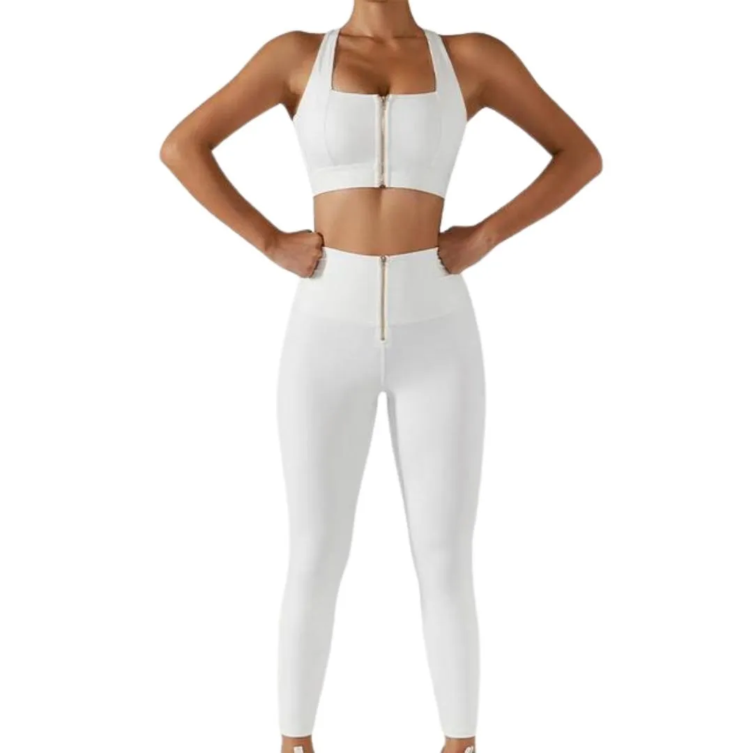 Cassie Zip Up Workout Set