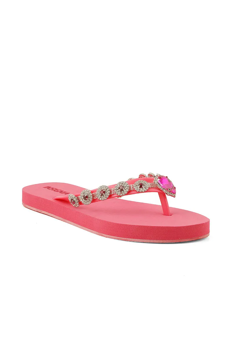 Casual Flip Flop I14108-Skpink