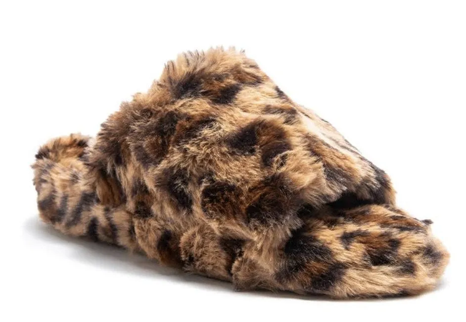 'Cozy Days' Slippers - Leopard