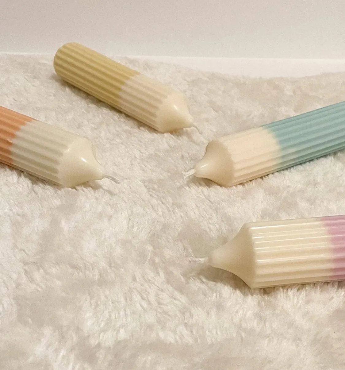 Dreamy Pillar Candle Set-4 pack