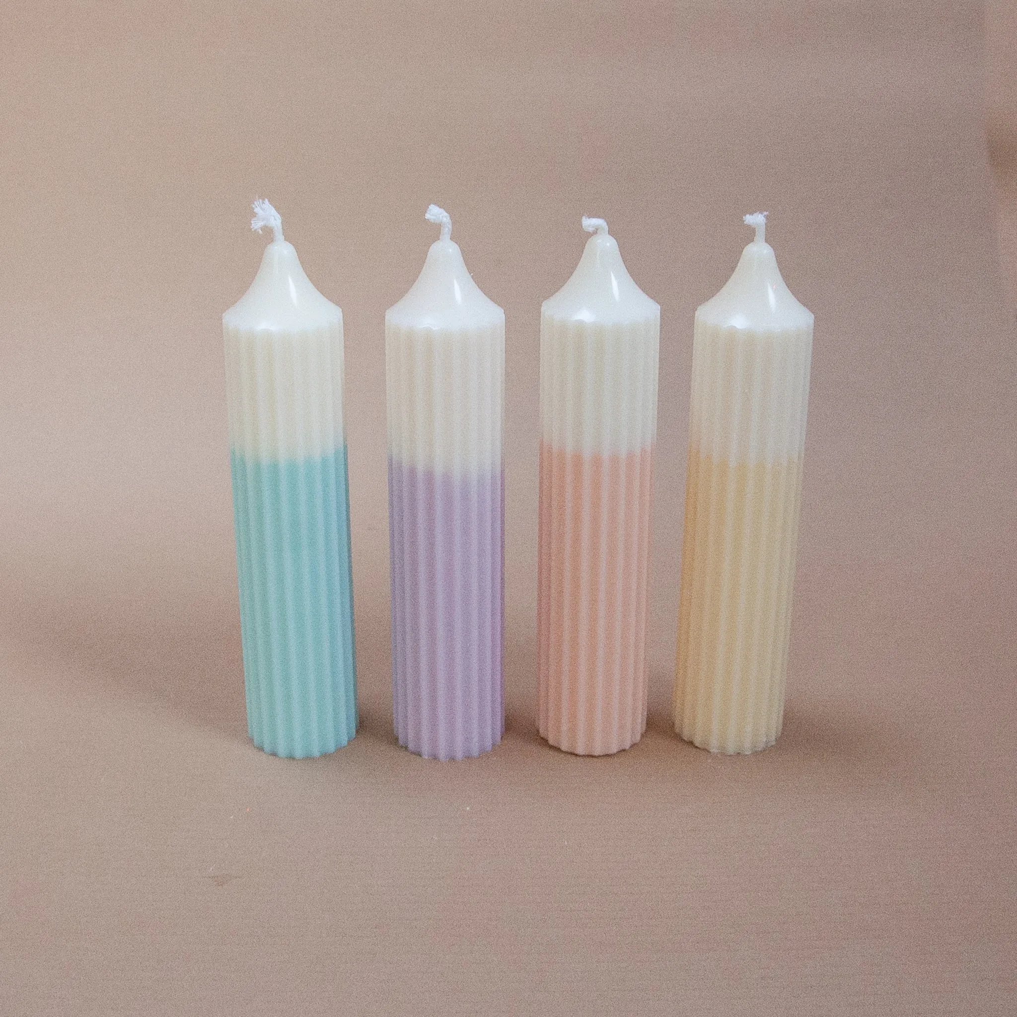 Dreamy Pillar Candle Set-4 pack