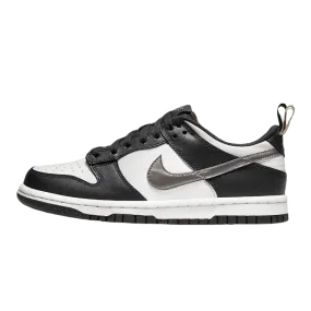 Dunk Low Black/White Metallic