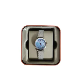 Fossil Silver Stainless Steel Carlie Mini Wrist Watch | Gently Used |