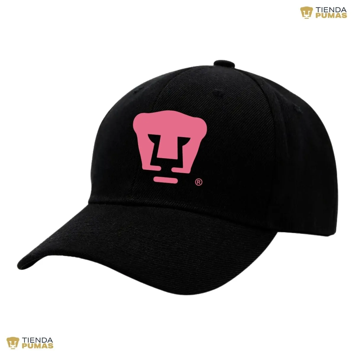 Gorra Pumas UNAM Hombre Mujer Ajustable Logo Rosa 8 Vinil