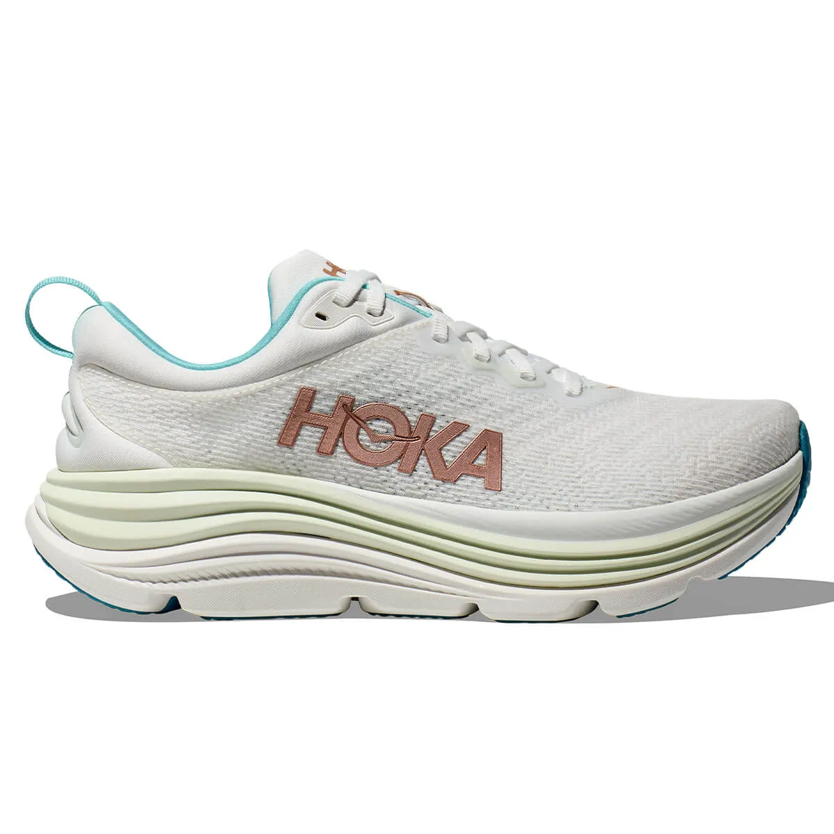 Hoka Gaviota 5 Womens | Frost / Rose Gold