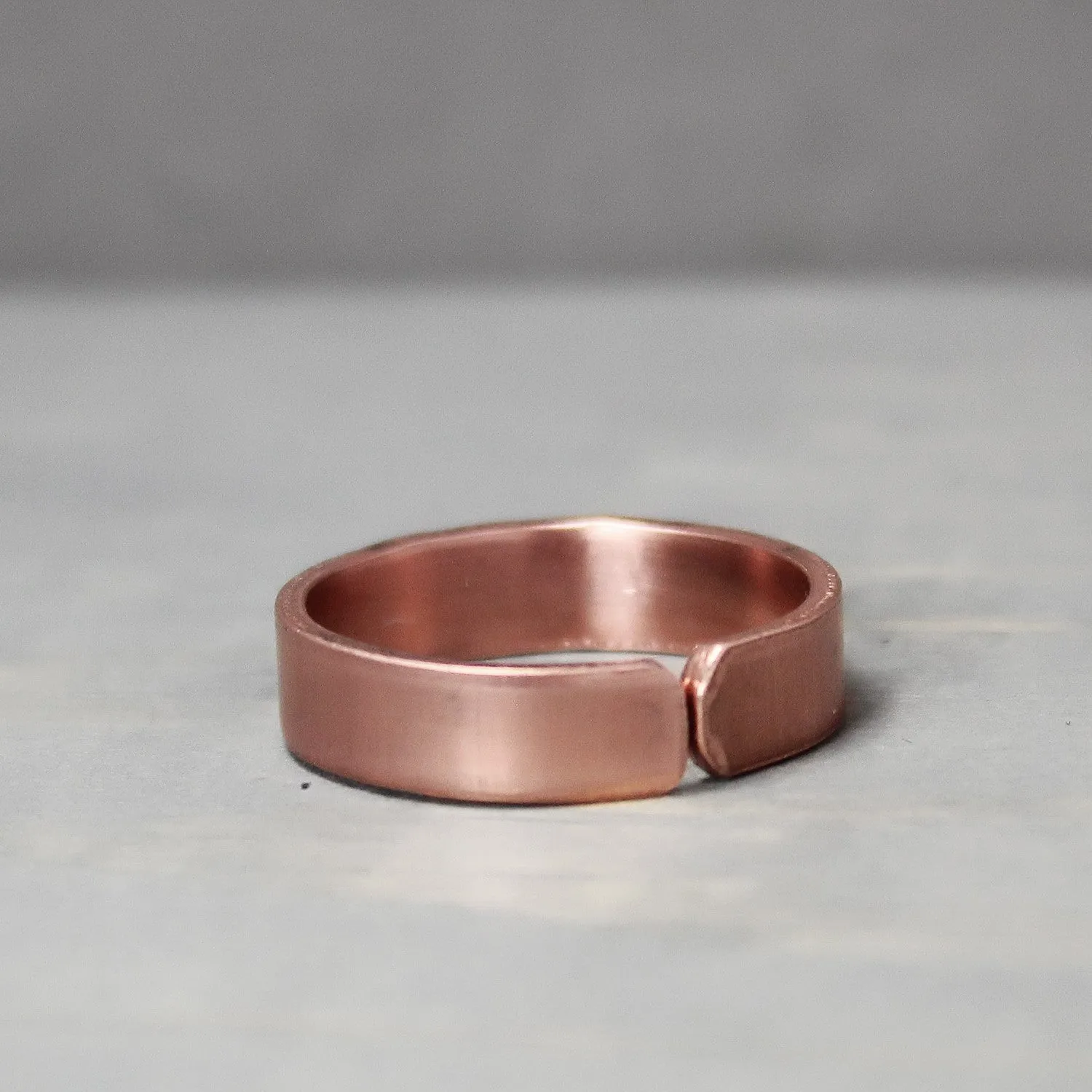 Kappa Kappa Gamma Thin Copper Ring