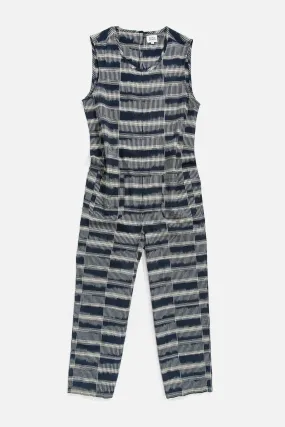 Kay Jumpsuit / Ikat Plaid