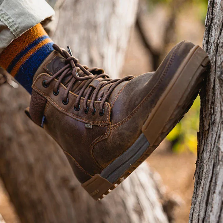 Lems - Waterproof Boulder Boot Summit - Rugged Bark (Unisex)