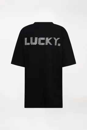 Lucky Diamante Tee - Black