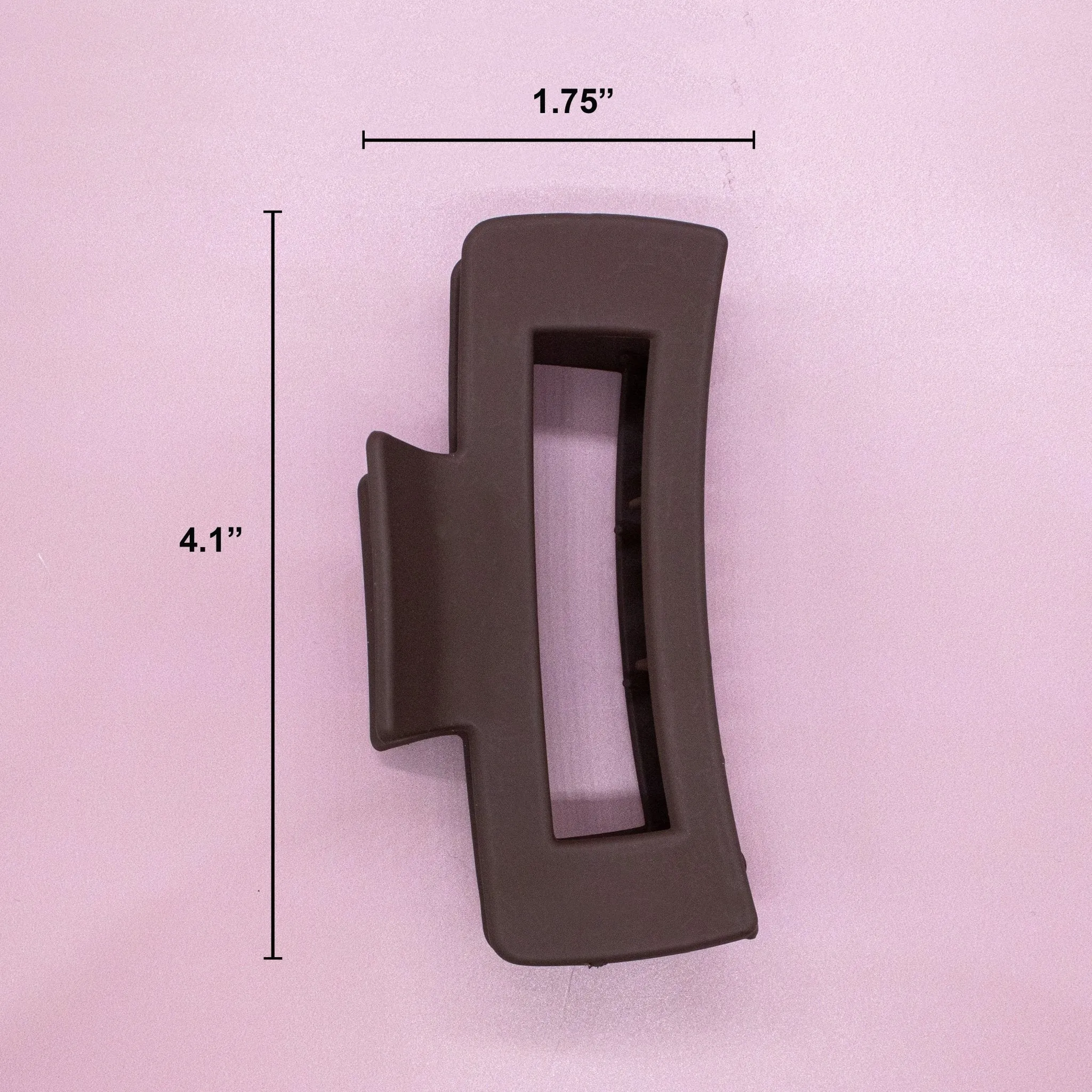 Matte Hair Claw Clip - Large Square