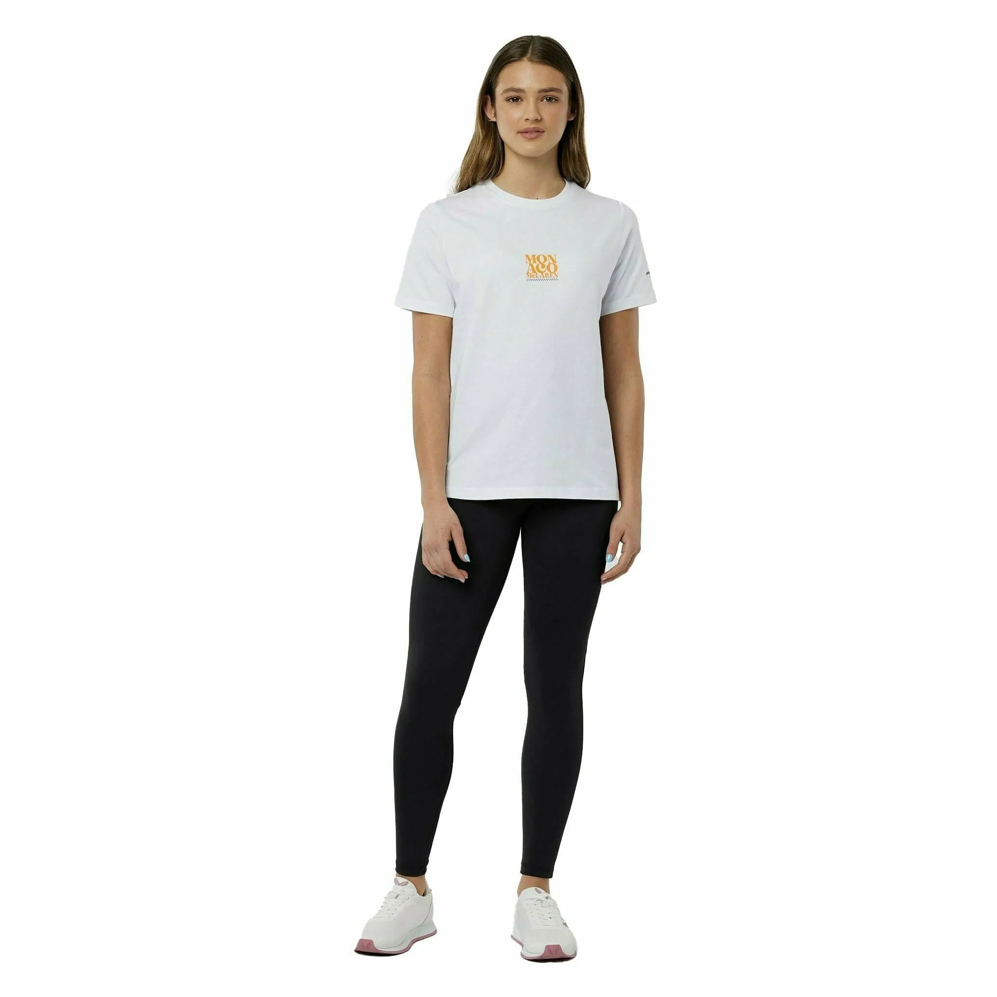 McLaren F1 Special Edition Monaco GP Women's Graphic T-Shirt - White/Black