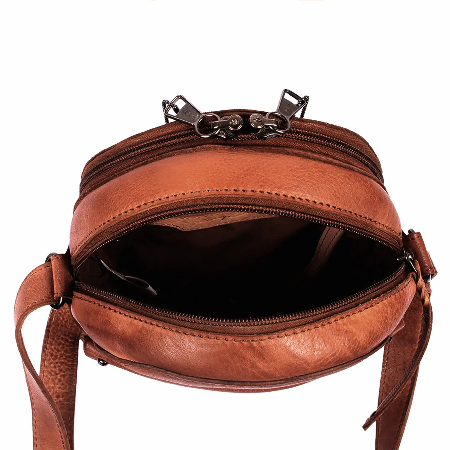 Mia Cantina Leather Concealed Carry Crossbody Purse