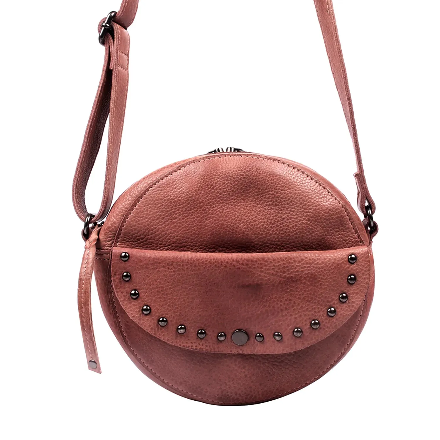 Mia Cantina Leather Concealed Carry Crossbody Purse