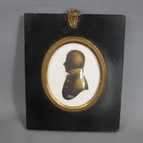 Miers Silhouette Of A Gentleman Antique Georgian c1800