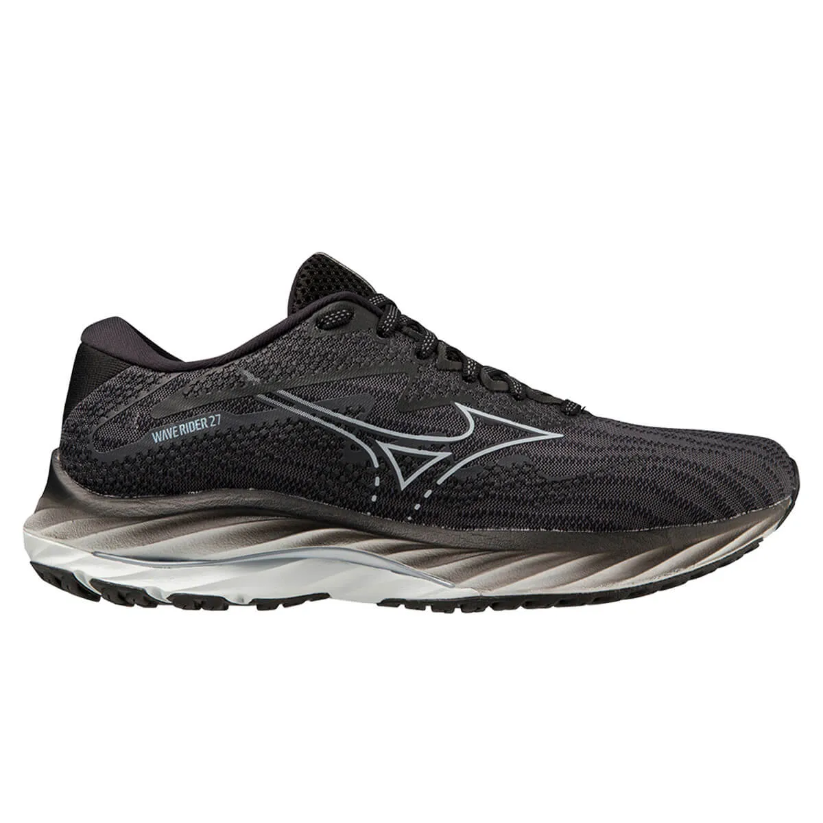 Mizuno Wave Rider 27 Womens | Ebony/screst/black