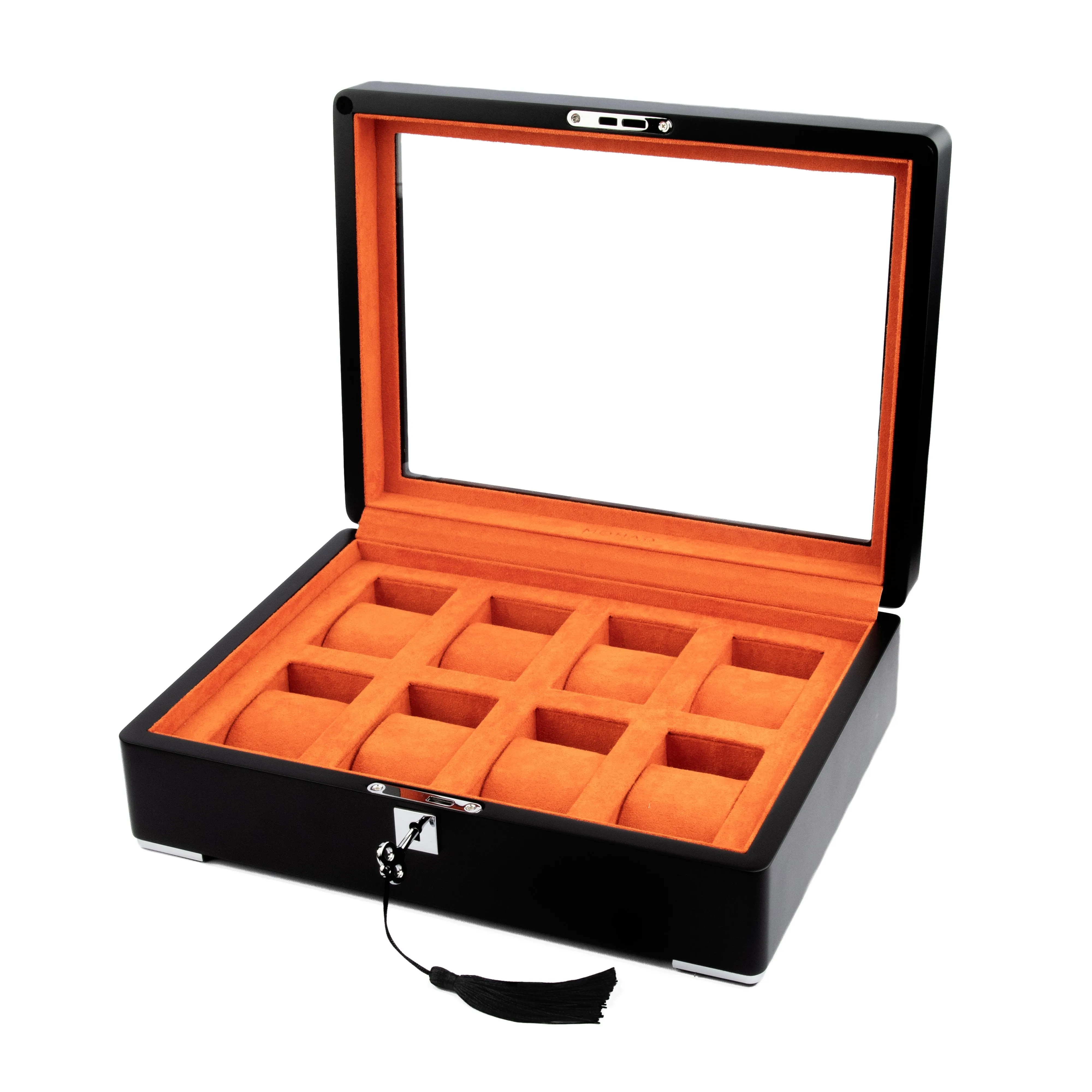 Monad Legacy Black Watch Box in Orange (8 Slots) -  PREORDER