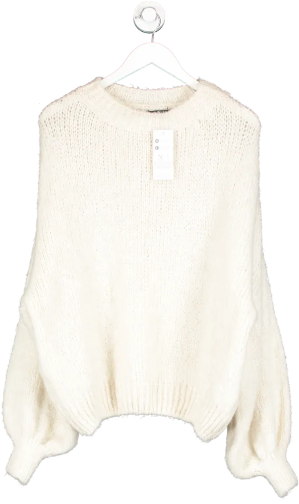 No.1 George Street Alex Knit Jumper Winter White