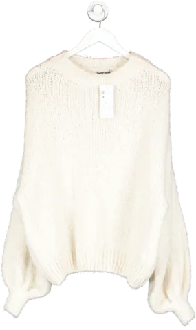 No.1 George Street Alex Knit Jumper Winter White