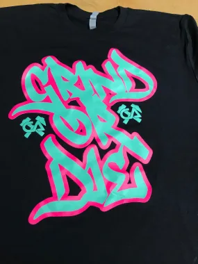 OG Grind or Die Pink/Blue 2XL-3XL