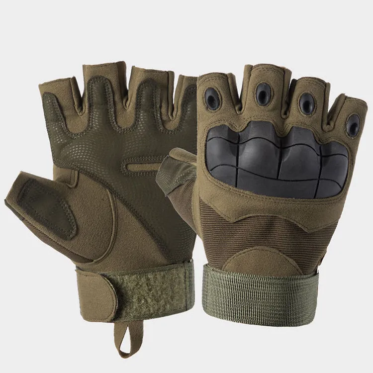 Outdoor  Military Half Finger Men Gloves