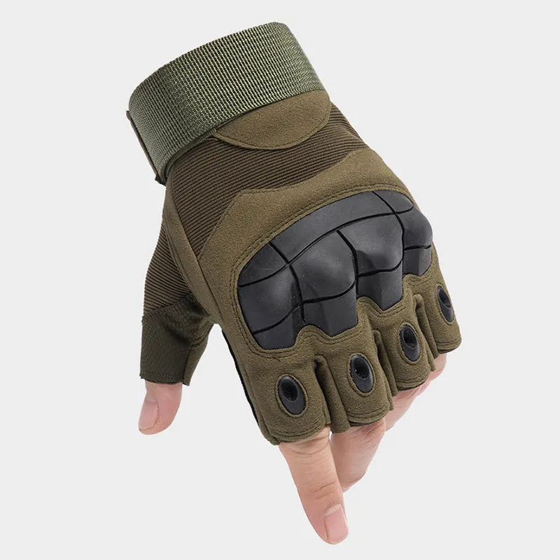 Outdoor  Military Half Finger Men Gloves