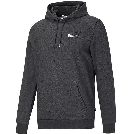 Puma Men's Essentials  Embroidery Logo Fleece Hoodie