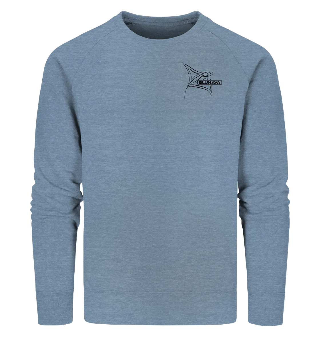 "Art Line Stingray" - Unisex Premium Organic Sweatshirt