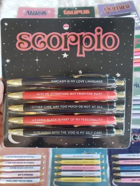 Scorpio Pen Set